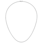 Leslie's 10K White Gold 1.4mm Flat Cable Chain - Image 5