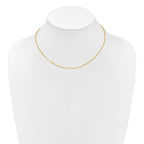 Leslie's 10k 1.4mm Flat Cable 1in+1in Adjustable Chain - Image 4