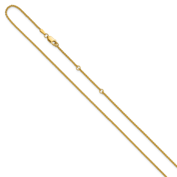 Leslie's 10k 1.5mm Spiga 1in+1in Adjustable Chain - Image 2