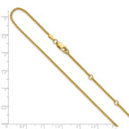 Leslie's 10k 1.5mm Spiga 1in+1in Adjustable Chain - Image 3