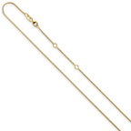Leslie's 10k 1mm D/C Open Franco 1in+1in Adjustable Chain - Image 2
