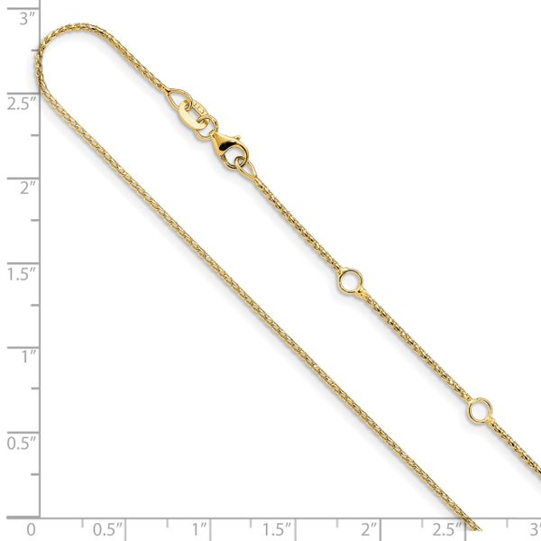 Leslie's 10k 1mm D/C Open Franco 1in+1in Adjustable Chain - Image 3
