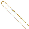 Leslie's 10K 1.1mm Franco 1in+1in Adjustable Chain