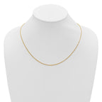Leslie's 10K Adjustable 1.3mm Singapore Chain - Image 3