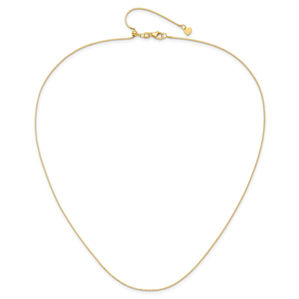 Leslie's 10K Adjustable .7mm Box Chain - Image 4