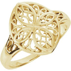 Vintage-Inspired Filigree Ring