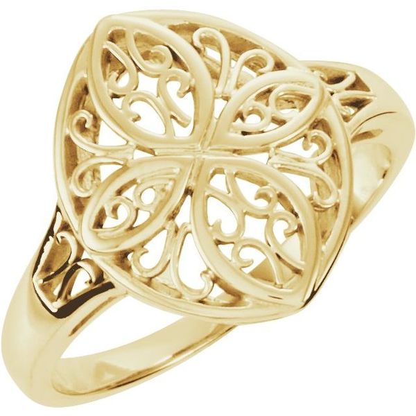 Vintage-Inspired Filigree Ring