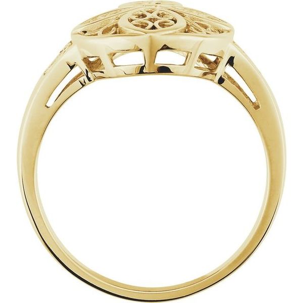 Vintage-Inspired Filigree Ring - Image 2