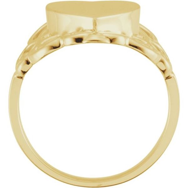 Heart Signet Ring - Image 2