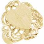 Heart Signet Ring - Image 3