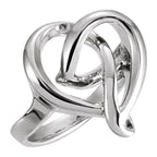 Freeform Heart Ring