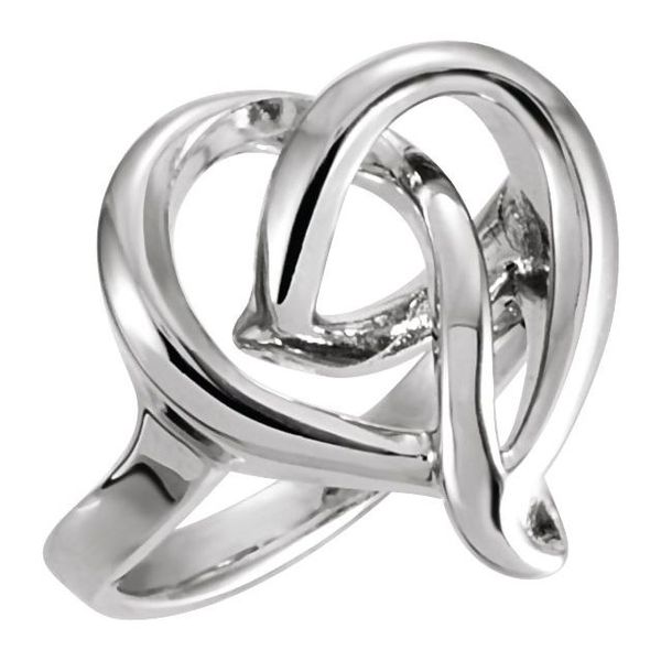Freeform Heart Ring