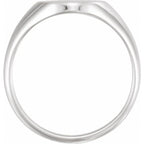 Oval Signet Ring - Image 2