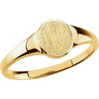 Oval Signet Ring