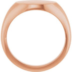 Oval Signet Ring - Image 2