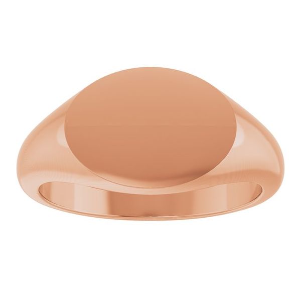 Oval Signet Ring - Image 3