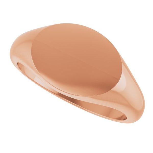 Oval Signet Ring - Image 5