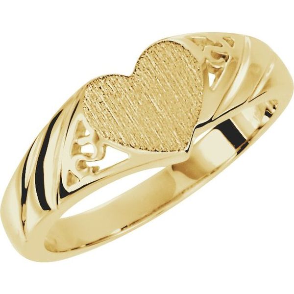 Heart Signet Ring