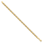 Leslie's 10K Yellow Gold with Rhodium D/C Bracelet - Image 2