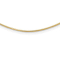 Leslie's 10K Yellow Gold 1mm Snake Wire Necklace