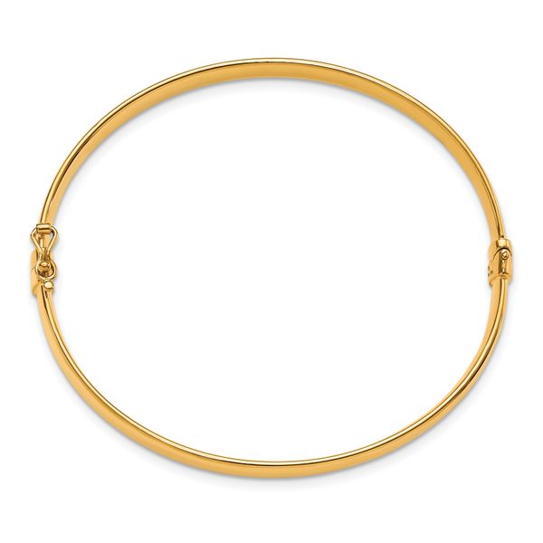 Leslie's 10K Yellow Gold 5.9mm Bangle - Image 2