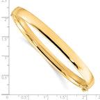 Leslie's 10K Yellow Gold 5.9mm Bangle - Image 3