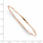 Leslie's 10K Rose Gold Slip-On Bangle - Image 2