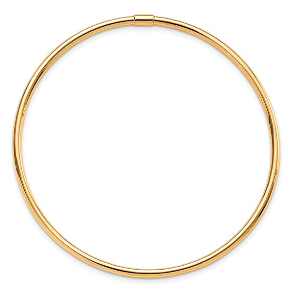 Leslie's 10K Yellow Gold Slip-On Bangle - Image 2