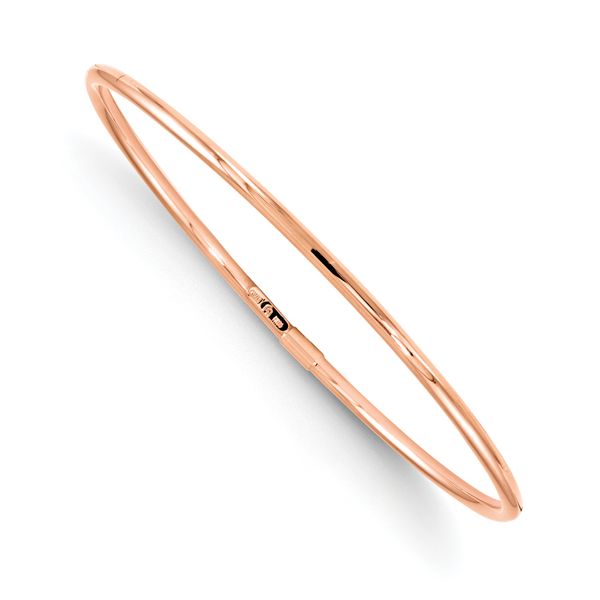 Leslie's 10K Rose Gold Slip-On Bangle