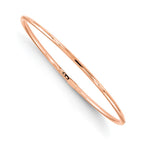 Leslie's 10K Rose Gold Slip-On Bangle