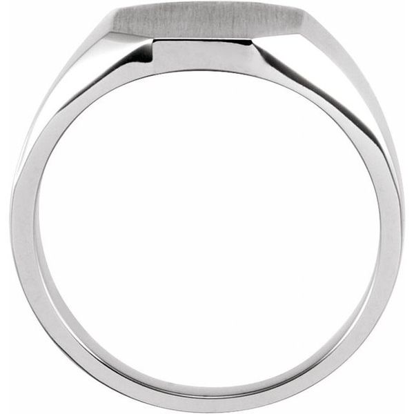 Octagon Signet Ring - Image 2