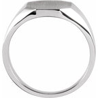 Octagon Signet Ring - Image 2