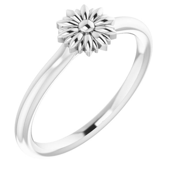 Stackable Floral Ring