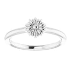 Stackable Floral Ring - Image 3