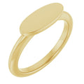Oval Signet Ring