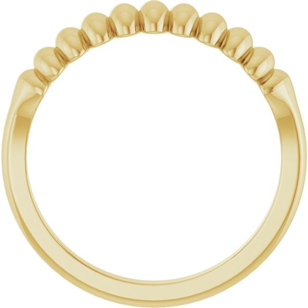 Puffed Stackable Ring - Image 2