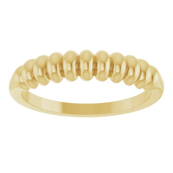 Puffed Stackable Ring - Image 3