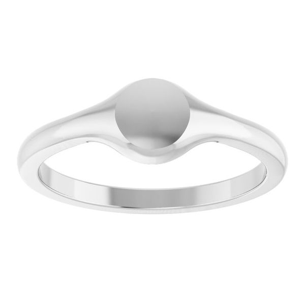 Round Signet Ring - Image 3