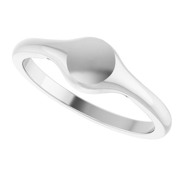Round Signet Ring - Image 5