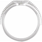 Beaded Cameo Medallion Ring - Image 2