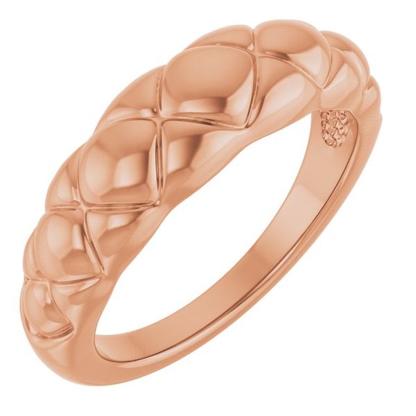 Quilted Dome Ring