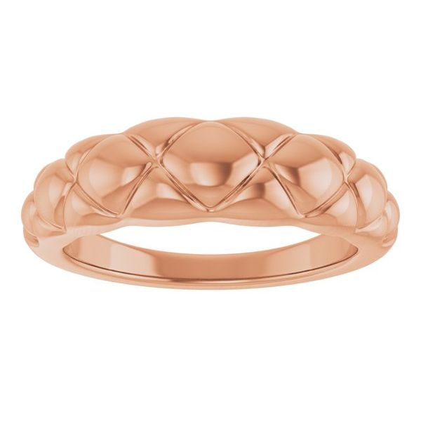 Quilted Dome Ring - Image 3