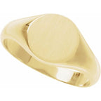 Round Signet Ring - Image 3