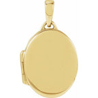 Engravable Oval Locket