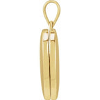 Engravable Oval Locket - Image 2