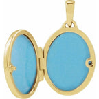 Engravable Oval Locket - Image 4