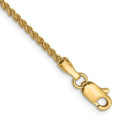 Leslie's 14K 1.5mm Spiga Anklet
