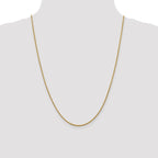 Leslie's 14K 1.5mm Spiga Chain - Image 4