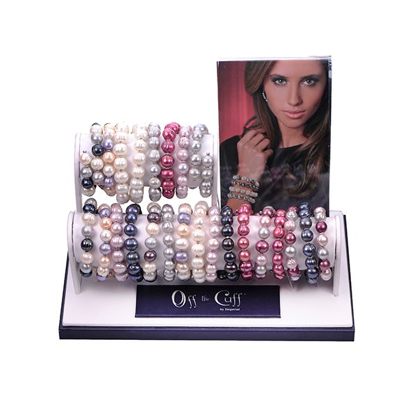 Sterling Silver Freshwater Pearl Bangle Bracelet Assortment