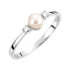 Accented Pearl Ring